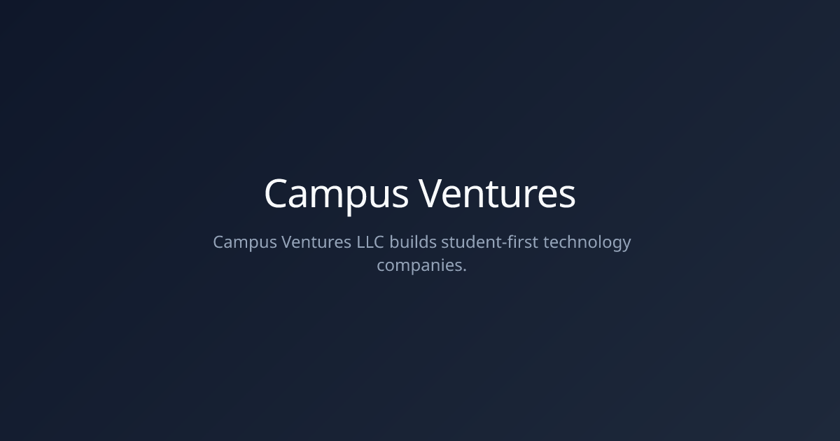 Campus Ventures LLC